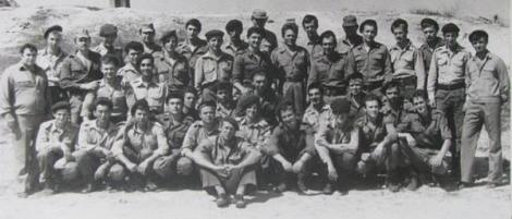 Офицери от 231-ви зенитно-ракетен полк от войските на ПВО на СССР в гр. Хомс, Сирия, 1984 г. 